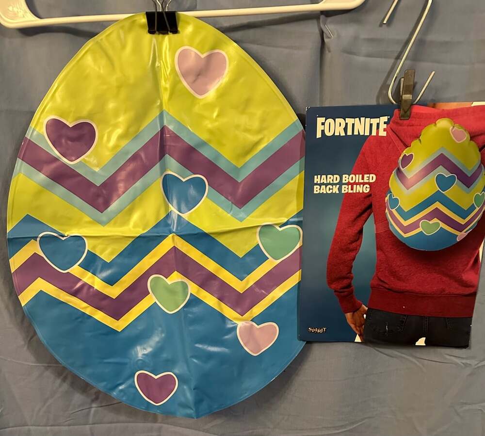 Spirit Halloween Fortnite Hard Boiled Back Bling Costume Accessory